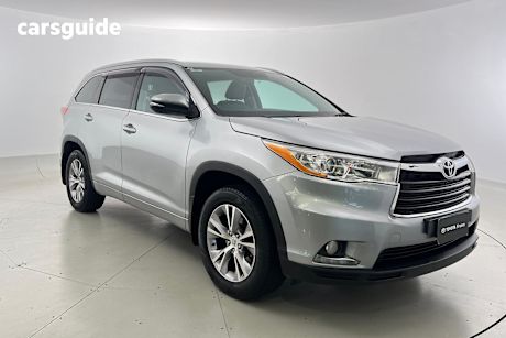 Silver 2015 Toyota Kluger SUV GXL F