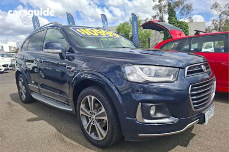 Blue 2018 Holden Captiva SUV LTZ 4X4