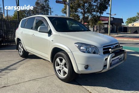 White 2008 Toyota RAV4 Wagon Zr6