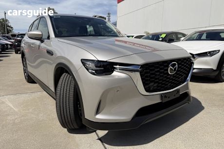 Grey 2025 Mazda CX-60 SUV G25 PURE R