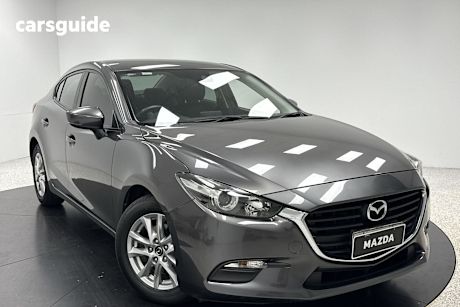 Grey 2019 Mazda Mazda3 Sedan NEO SPORT F