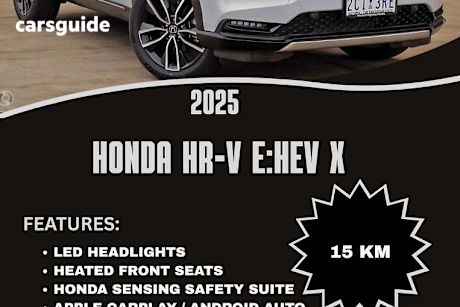 Silver 2025 Honda HR-V SUV VI X F