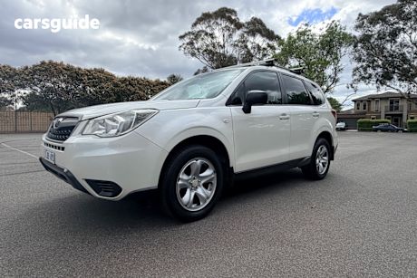 White 2013 Subaru Forester Wagon 2.5I-L