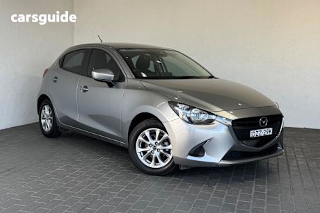 Silver 2018 Mazda 2 Hatchback Maxx (5Yr)