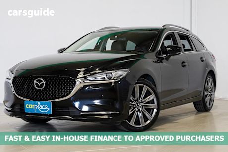 Black 2018 Mazda 6 Wagon Gt