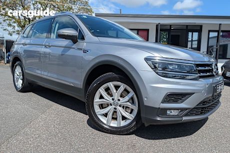 Silver 2021 Volkswagen Tiguan Wagon Allspace 132Tsi Life