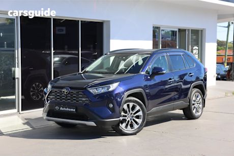 Blue 2020 Toyota RAV4 SUV CRUISER F