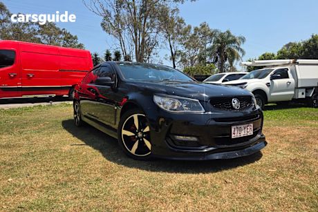 Black 2016 Holden Commodore Sedan Sv6 Black Pack