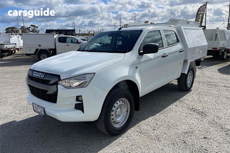 White 2021 Isuzu D-MAX Ute Tray SX HIGH RIDE R