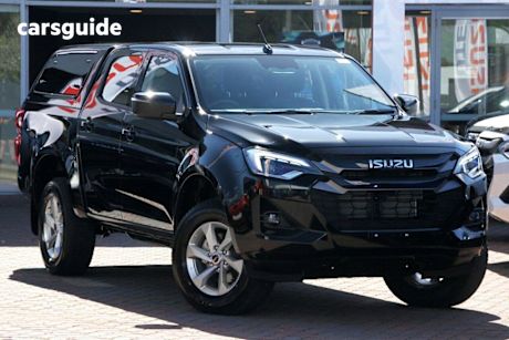 Black 2025 Isuzu D-MAX Ute Tray LS-M 4X4
