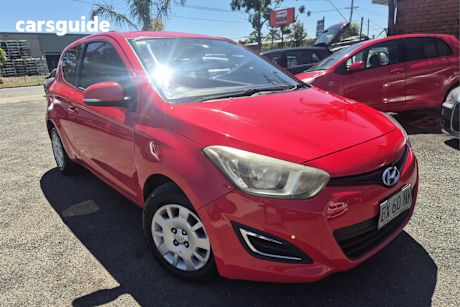 Red 2013 Hyundai I20 Hatchback Active