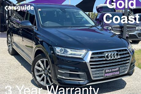 Blue 2017 Audi Q7 SUV TDI 4WD