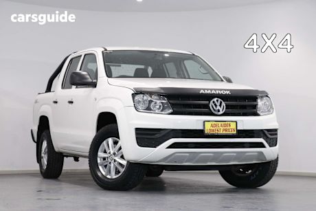 White 2022 Volkswagen Amarok Dual Cab Utility Tdi420 Core 4Motion