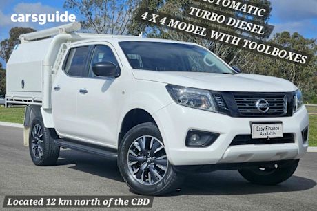 White 2020 Nissan Navara Dual Cab Pick-up St (4X4)