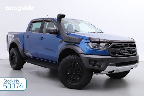 Blue 2018 Ford Ranger Double Cab Pick Up Raptor 2.0 (4X4)