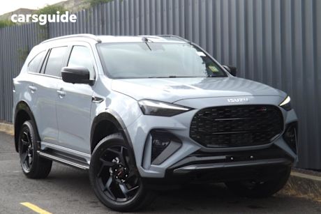 Grey 2025 Isuzu MU-X SUV X-TERRAIN 4X4
