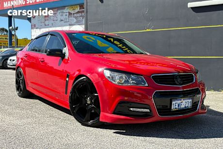 Red 2014 Holden Commodore Sedan VF SV6 SEDAN 4DR SPTS AUTO 6SP 3.6I [MY14]