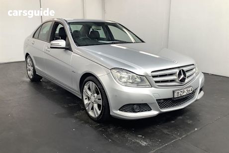 Silver 2011 Mercedes-Benz C200 Sedan Avantgarde Be