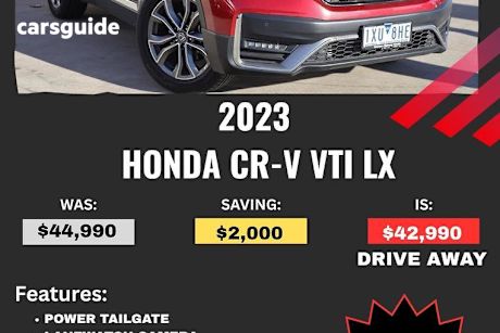 Red 2023 Honda CR-V SUV VTI LX AWD 4X4