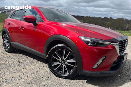 Red 2017 Mazda CX-3 SUV STOURING F