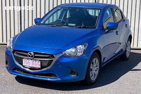 Blue 2017 Mazda 2 Hatchback Neo