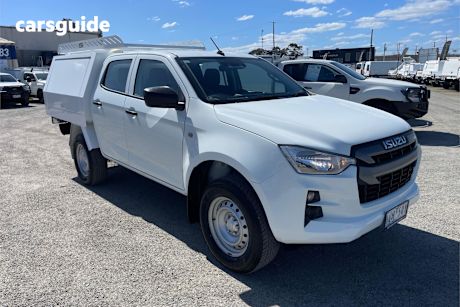 White 2021 Isuzu D-MAX Ute Tray SX HIGH RIDE R