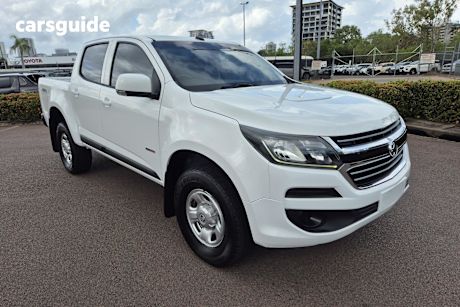 White 2018 Holden Colorado Ute Tray LS R
