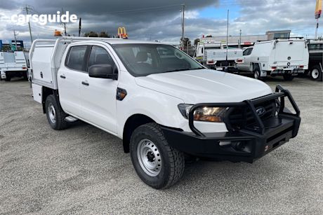 White 2019 Ford Ranger Ute Tray XL 4X4