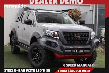 Grey 2024 Nissan Navara Dual Cab Pick-up Pro-4X Warrior (4X4)