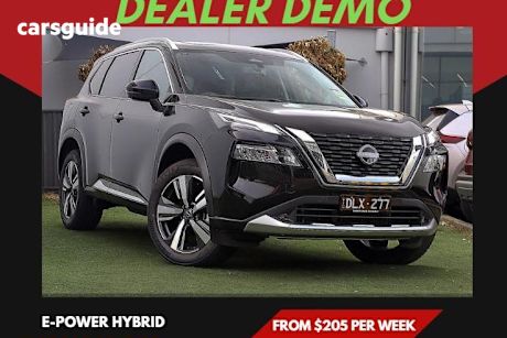 Black 2024 Nissan X-Trail SUV TI-L 4X4