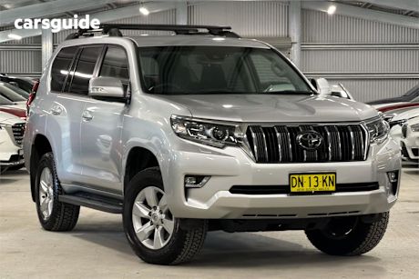 Silver 2021 Toyota Landcruiser Prado SUV GXL 4X4