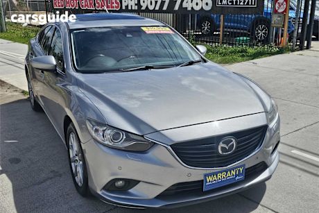 Silver 2012 Mazda 6 Sedan Atenza