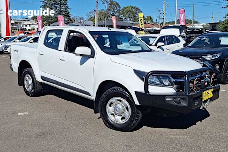 White 2020 Holden Colorado Crew Cab Pickup Ls (4X4)