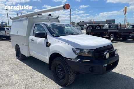 White 2021 Ford Ranger Ute Tray XL 4X4