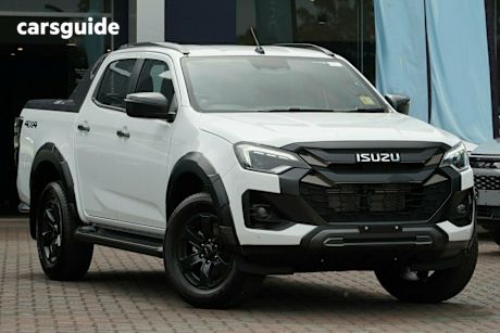 White 2025 Isuzu D-MAX Ute Tray X-TERRAIN 4X4