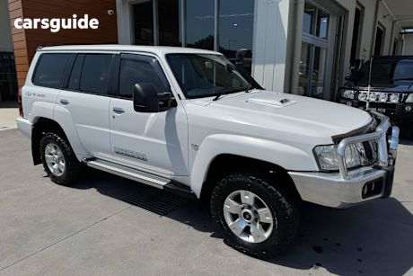White 2012 Nissan Patrol SUV ST SIMPSON 50TH ANNIVERSARY 4X4