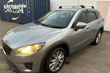 Silver 2013 Mazda CX-5 Wagon Grand Tourer (4X4)