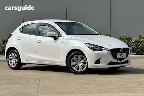 White 2019 Mazda Mazda2 Hatch NEO F