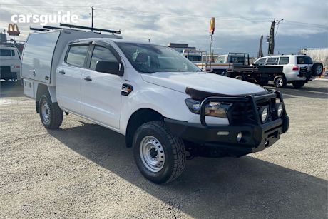 White 2020 Ford Ranger Ute Tray XL 4X4