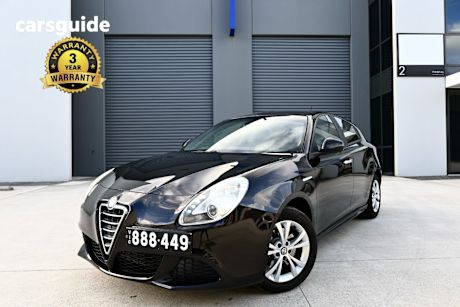 Black 2014 Alfa Romeo Giulietta Hatchback Progression 1.4