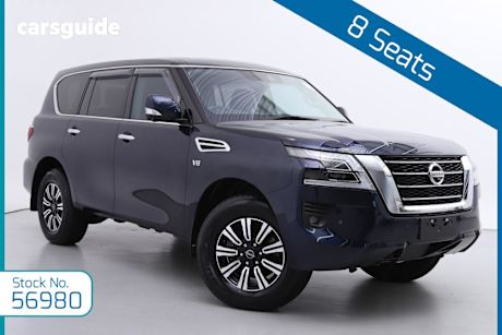 Blue 2021 Nissan Patrol Wagon Ti (4X4)