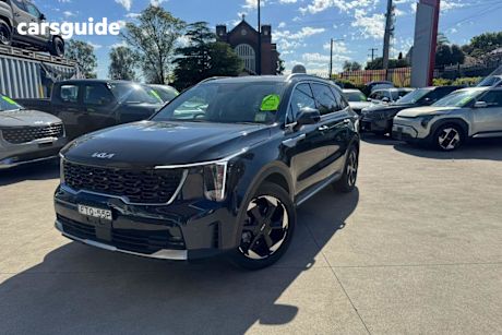Blue 2025 Kia Sorento Wagon Sport+ 7 Seat