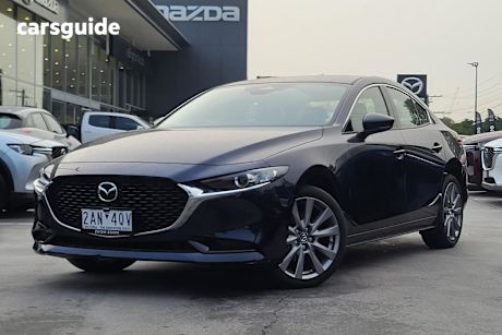 Blue 2024 Mazda 3 Sedan G20 Touring