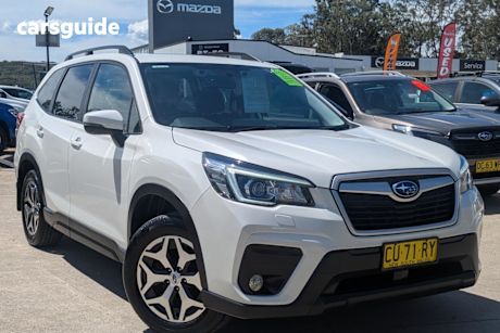 White 2020 Subaru Forester Wagon 2.5I (Awd)