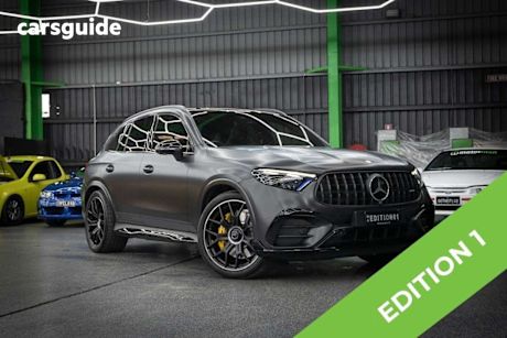Grey 2024 Mercedes-Benz GLC-Class Coupe GLC63 AMG S E PERFORMANCE 4WD