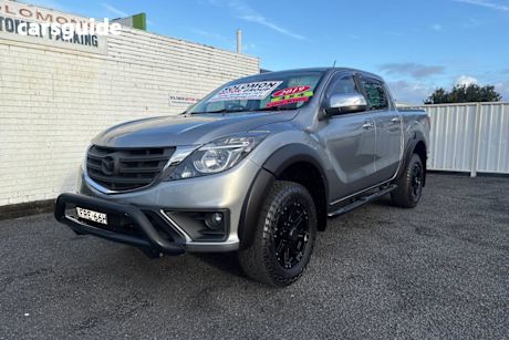 Grey 2019 Mazda BT-50 Dual Cab Utility Gt (4X4) (5Yr)
