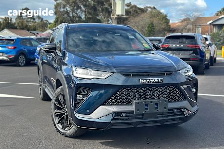 Blue 2025 GWM Haval H6GT SUV ULTRA PHEV 4X4