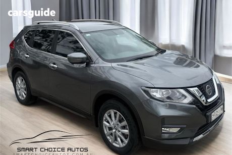 Grey 2018 Nissan X-Trail Wagon St-L 7 Seat (2Wd)