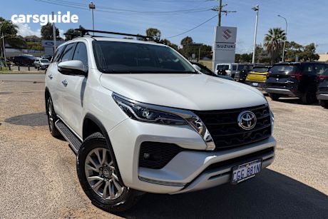 White 2022 Toyota Fortuner Wagon Crusade