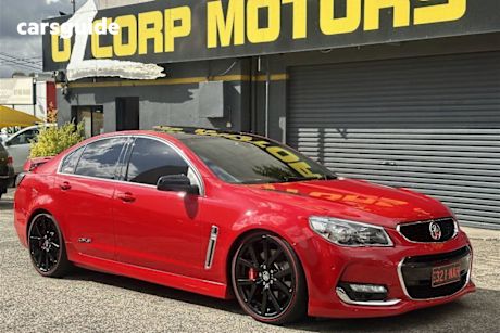 Red 2015 Holden Commodore Sedan Ss-V Redline